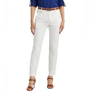 lauren ralph lauren white pants size 8p perfect for the office business casual